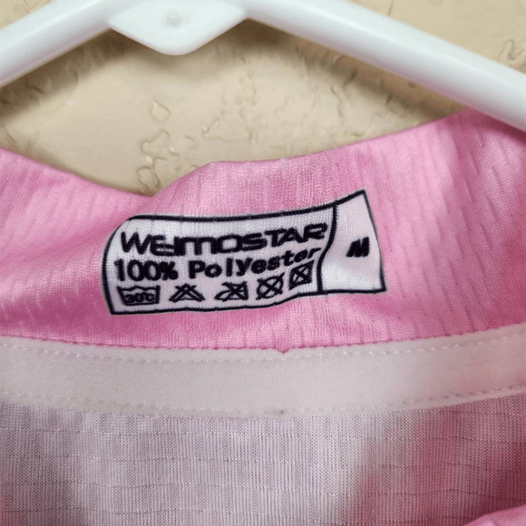 Weimostar Pink and Black Long Sleeve Zip Up Cycling Jacket Medium (3665) - Picture 3 of 3